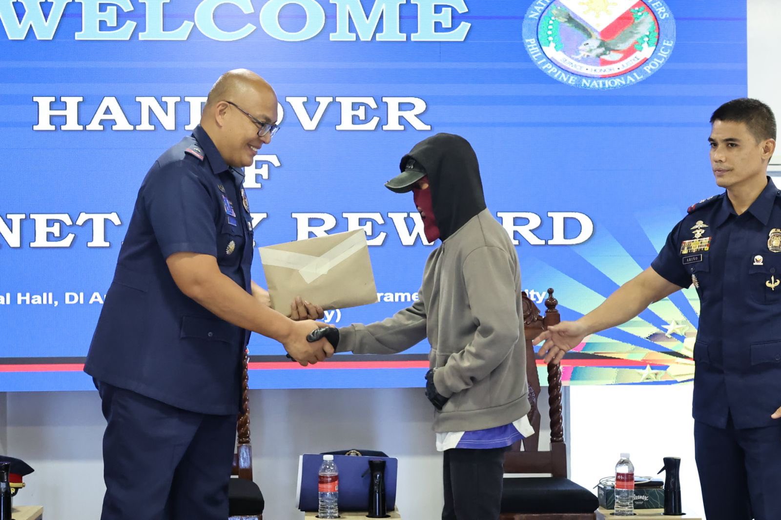 Informants receive P1.92 million worth of reward for helping authorities arrest 11 of the country’s most wanted criminals. 