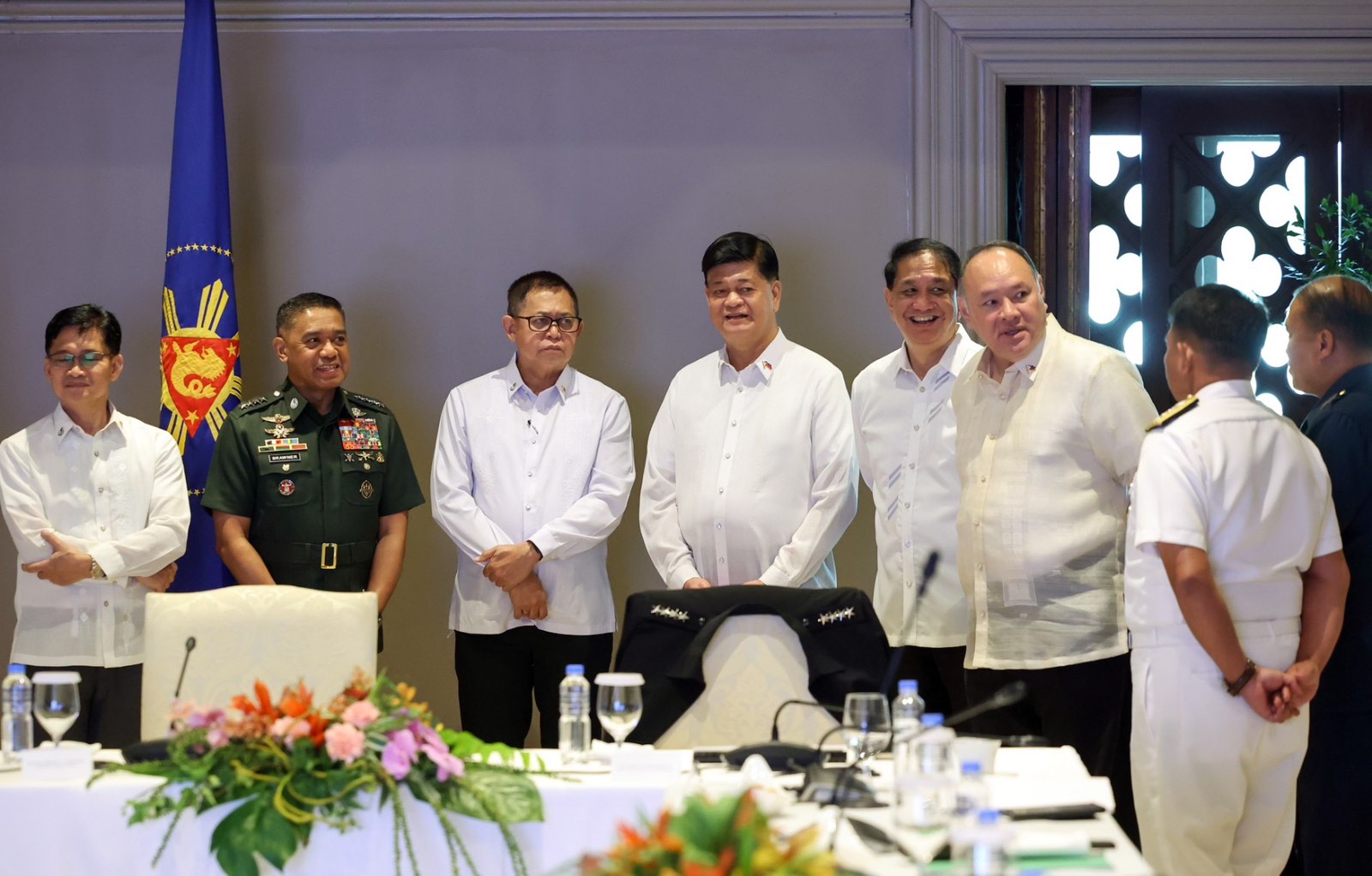 President Ferdinand Marcos Jr. on Tuesday held a command conference with the Philippine Army in Malcacañan Palace.