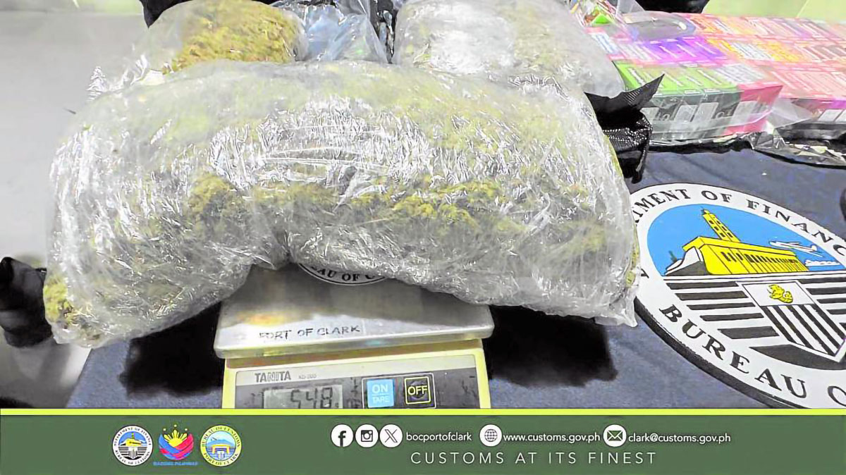 Cannabis-laced vapes, ‘kush’ worth P4M seized in Clark
