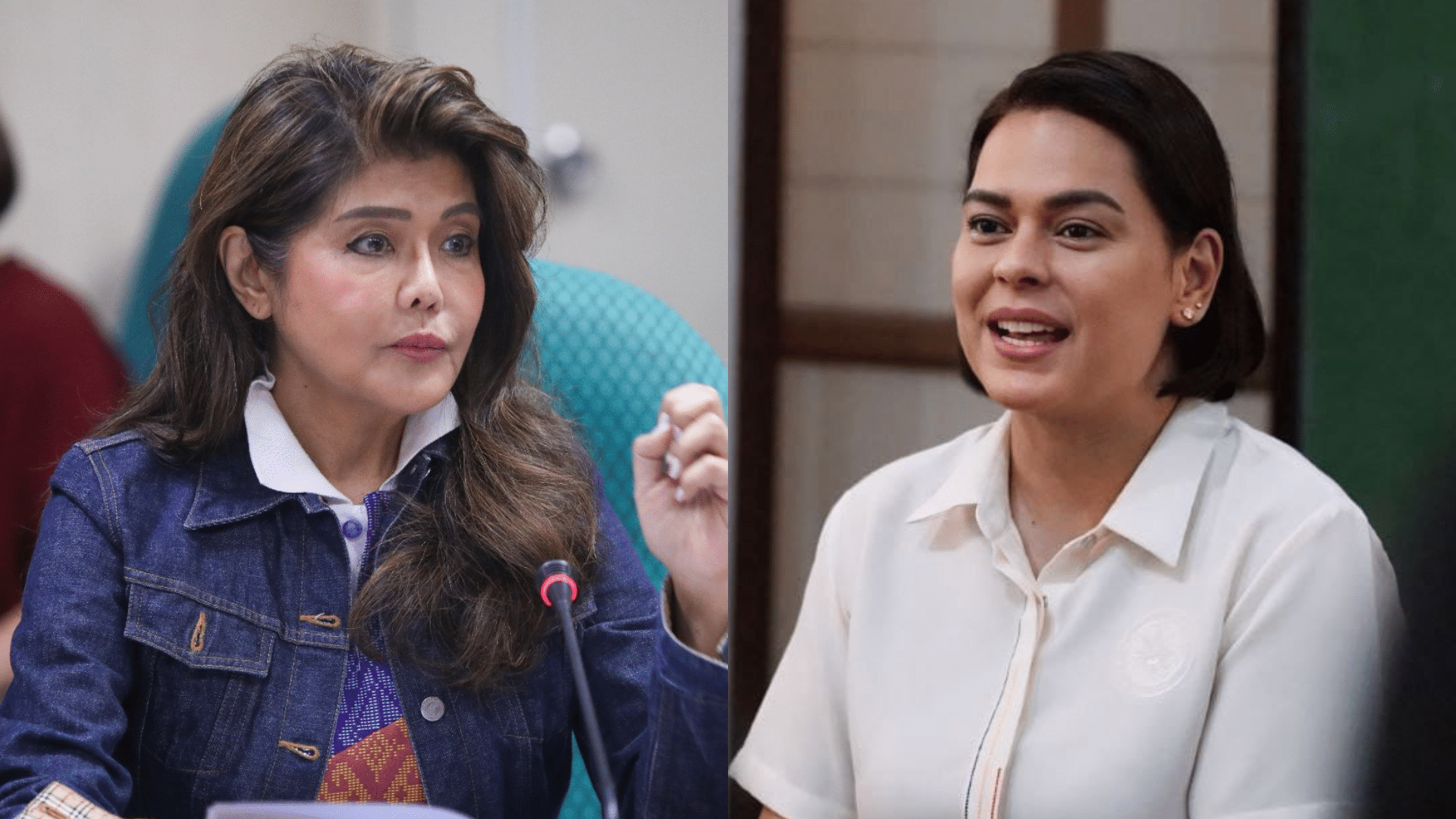 Senator Imee Marcos powinien zerwać stosunki z wiceprezydentem Duterte, mówi solon