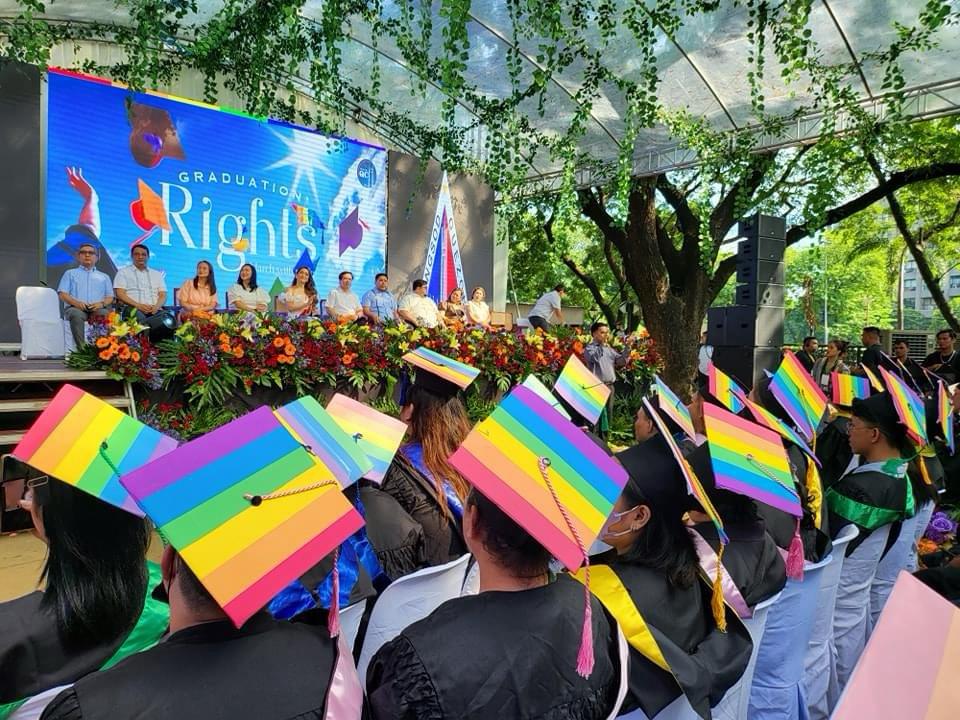 Graduation ceremony of 394 Rainbow graduates at the QMC