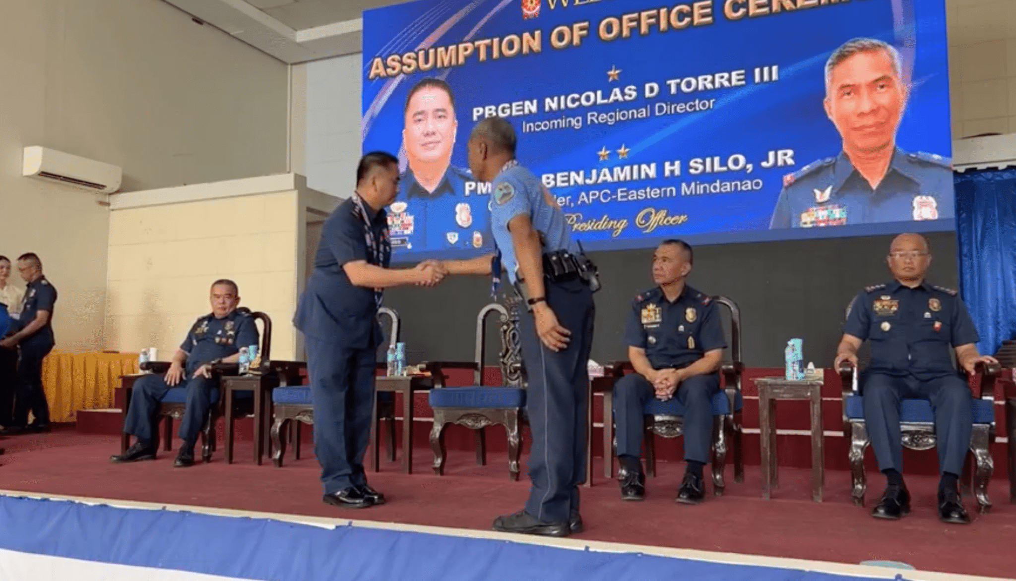 New Davao Regional Police Director Assumes Post