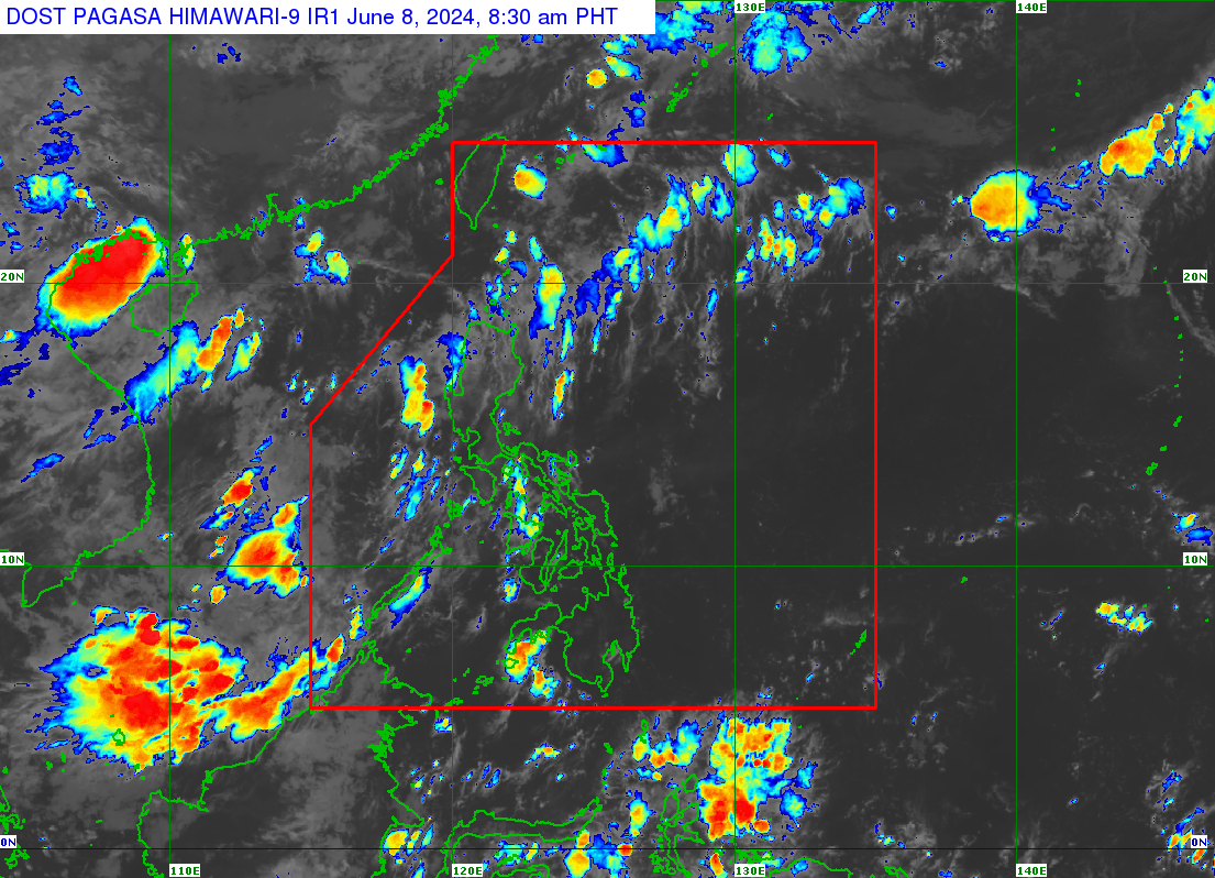 Pagasa: Southwest monsoon to bring rain over parts of Luzon, Visayas