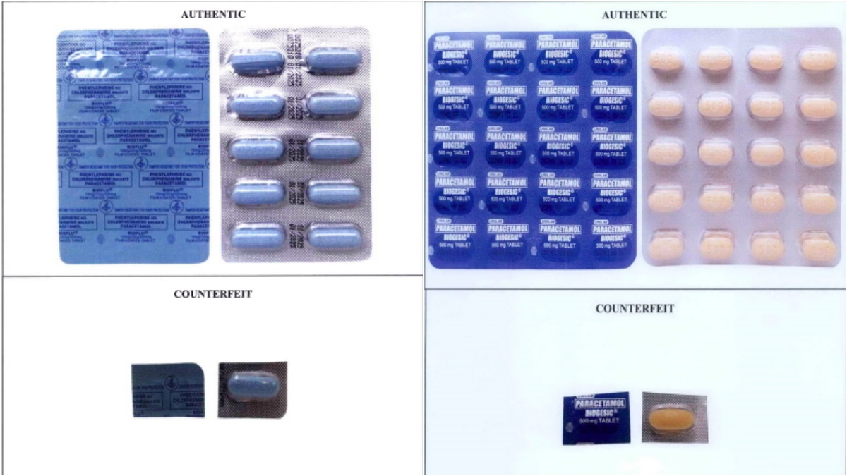FDA: Six widely used over-the-counter drugs are counterfeit and publicly sold