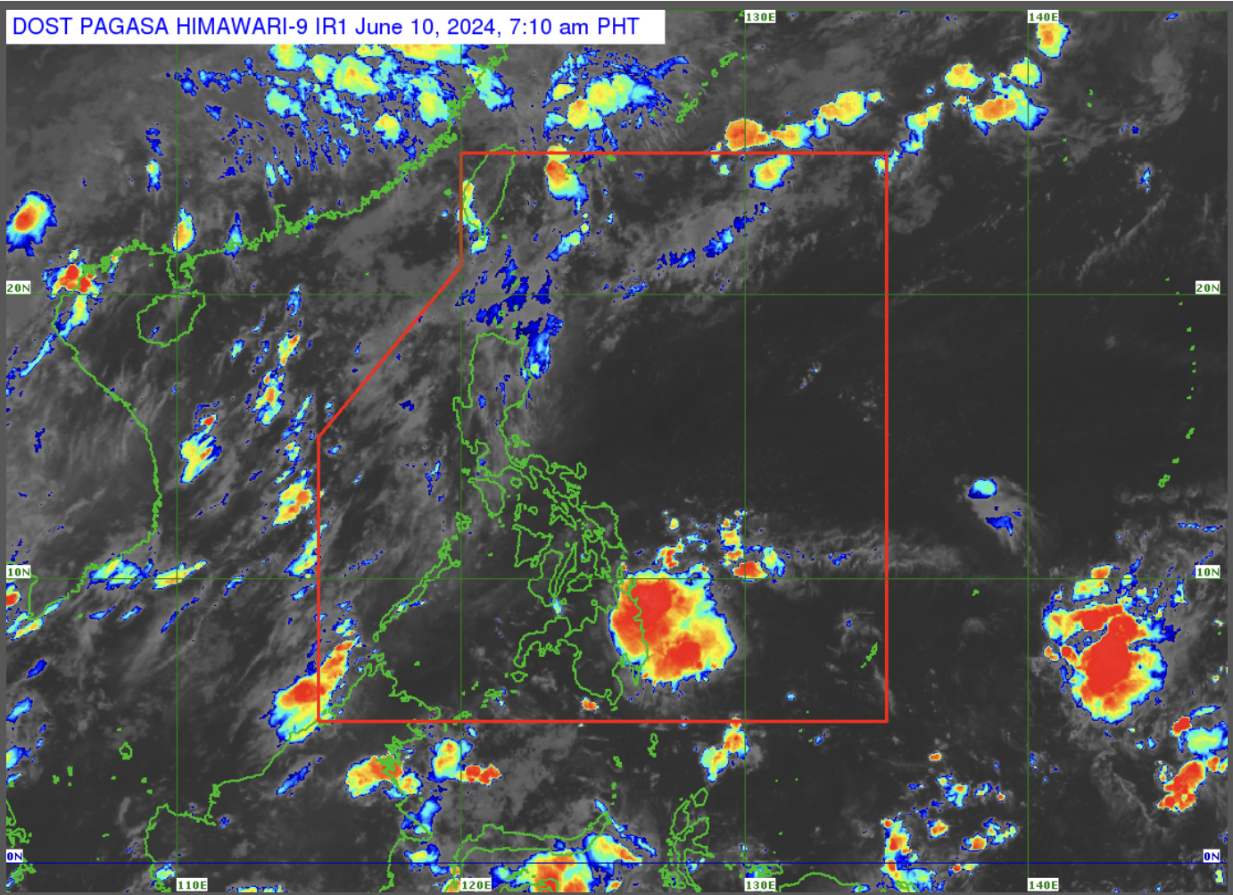 cloudy Monday with possible rain showers - Pagasa