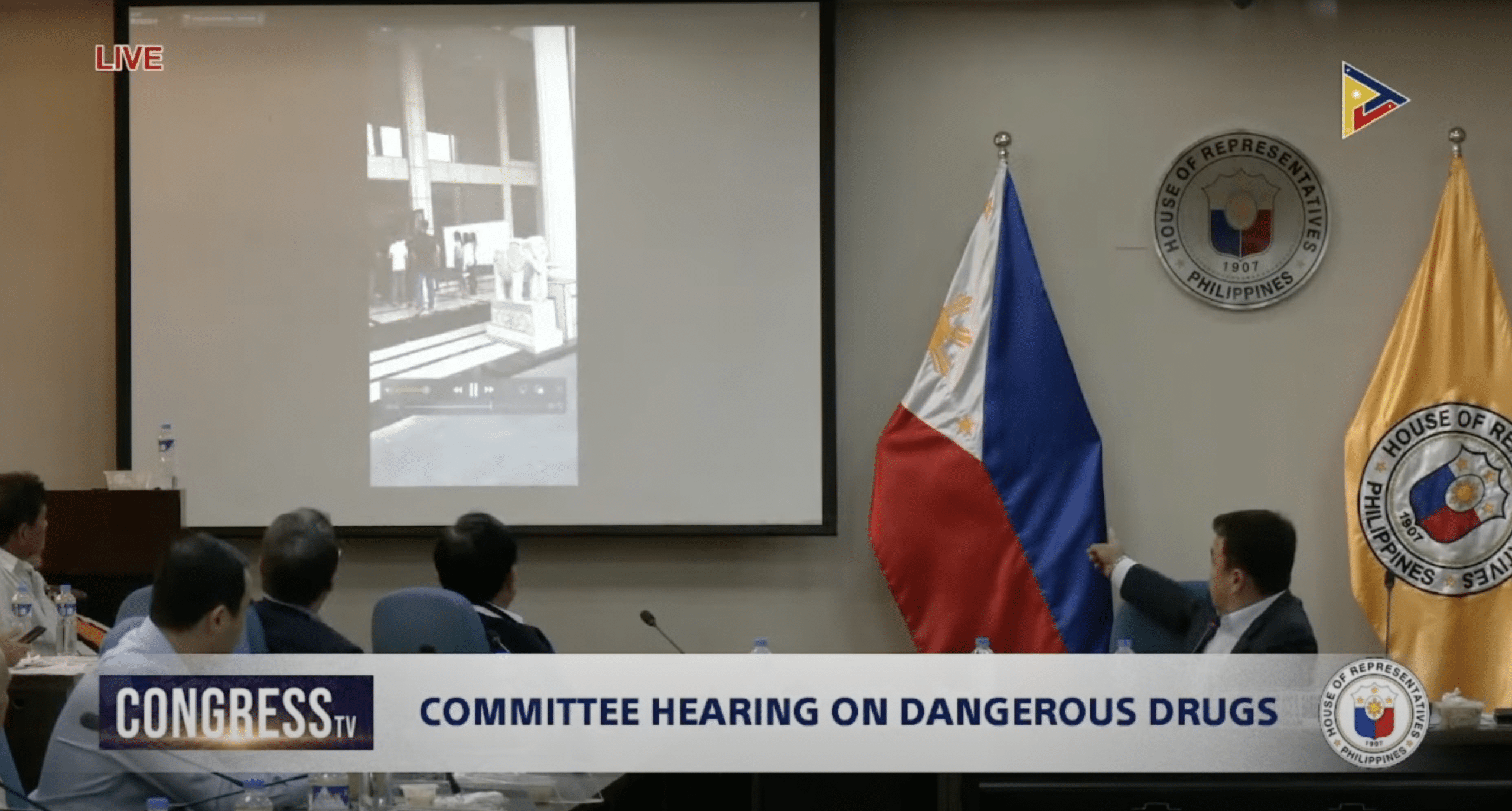 Lawmakers have scolded a village chief of Mexico town, Pampanga, for allegedly covering for a businessman who erected "luxury" buildings for a junk shop.