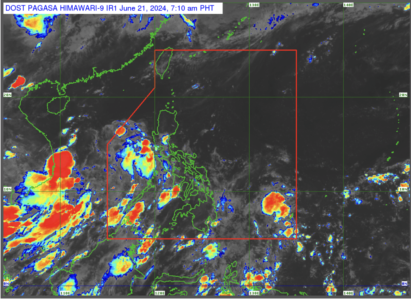 Pagasa: Cloudy Friday with isolated rain showers