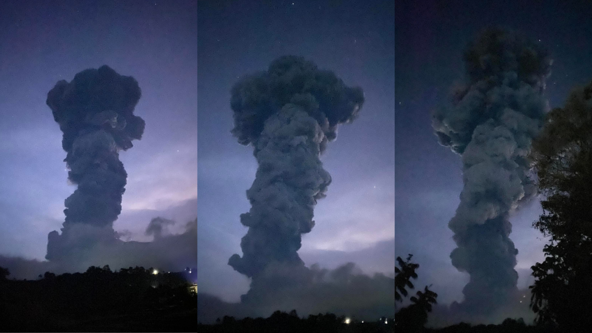 Kanlaon volcano eruption: DOH urges residents near volcano to take precautions
