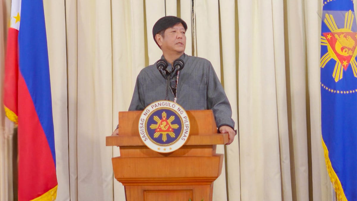 President Ferdinand Marcos Jr. is practicing his speech for his third State of the Nation Address.