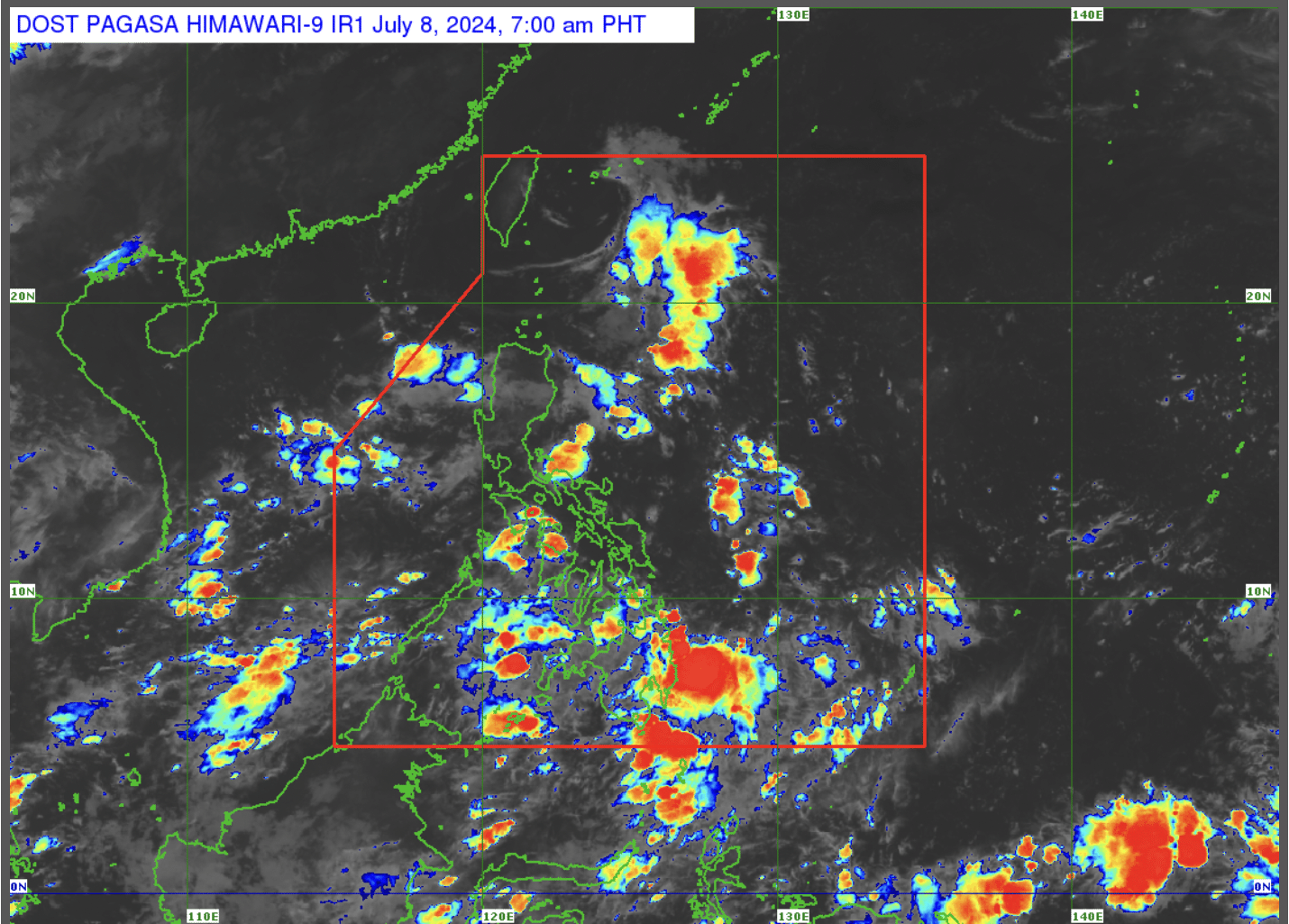 Taya ng panahon sa Pagasa Hulyo 8, 2024