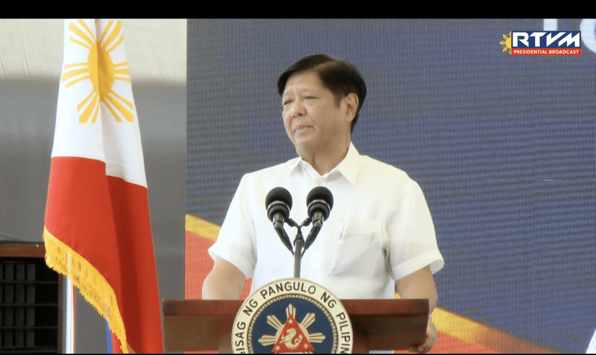 Marcos touts notable progress in fight vs insurgency in Samar