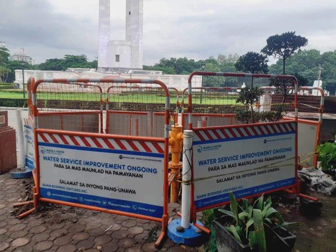 Manila Water upgrading the Quezon Memorial Circle park’s water network by providing an additional 54 MSAs (meter service assemblies) in its facilities and recreational areas to boost business and visitor activities.