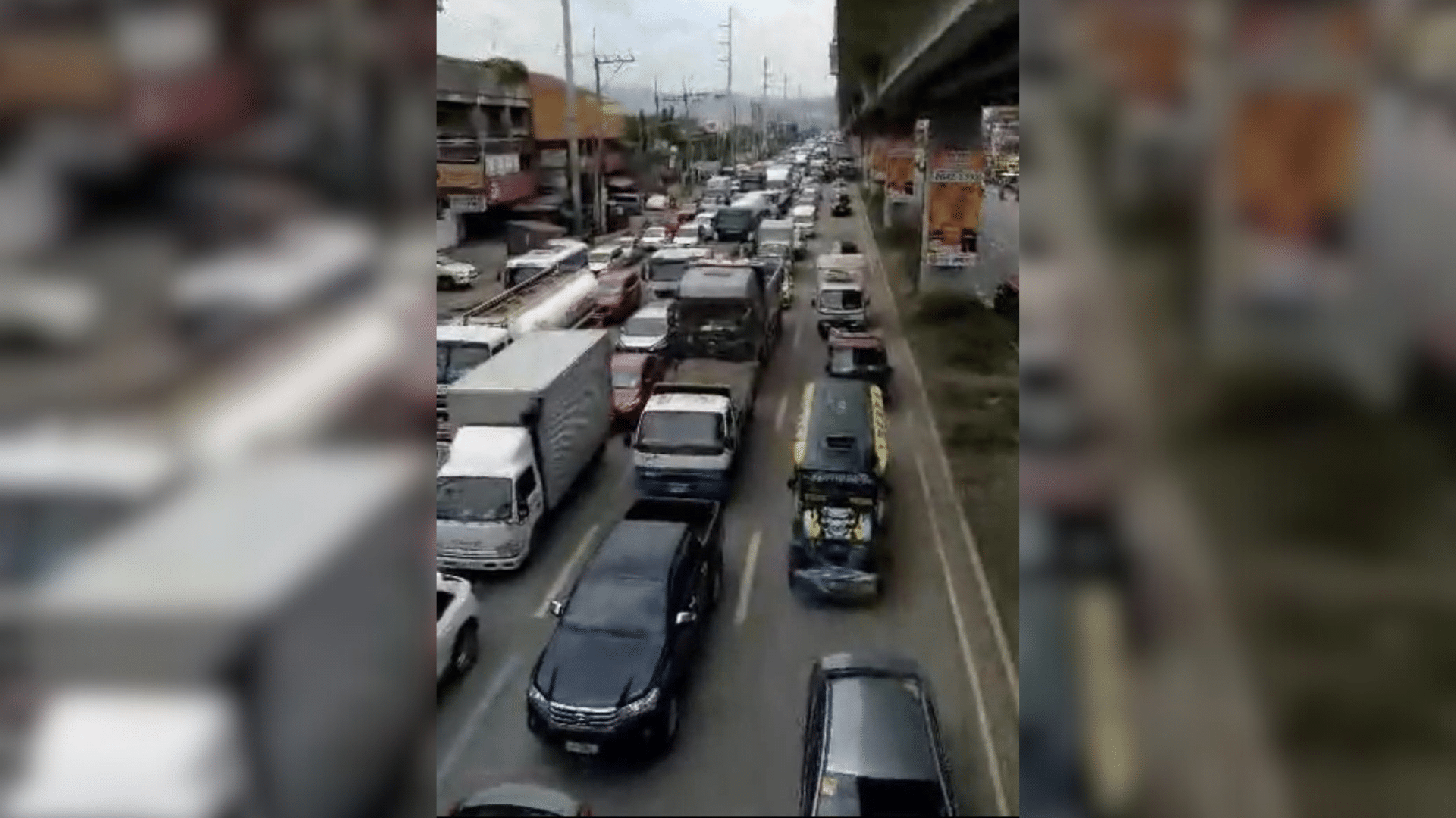 Marcos Highway traffic jam due to muddy road, accident – MMDA