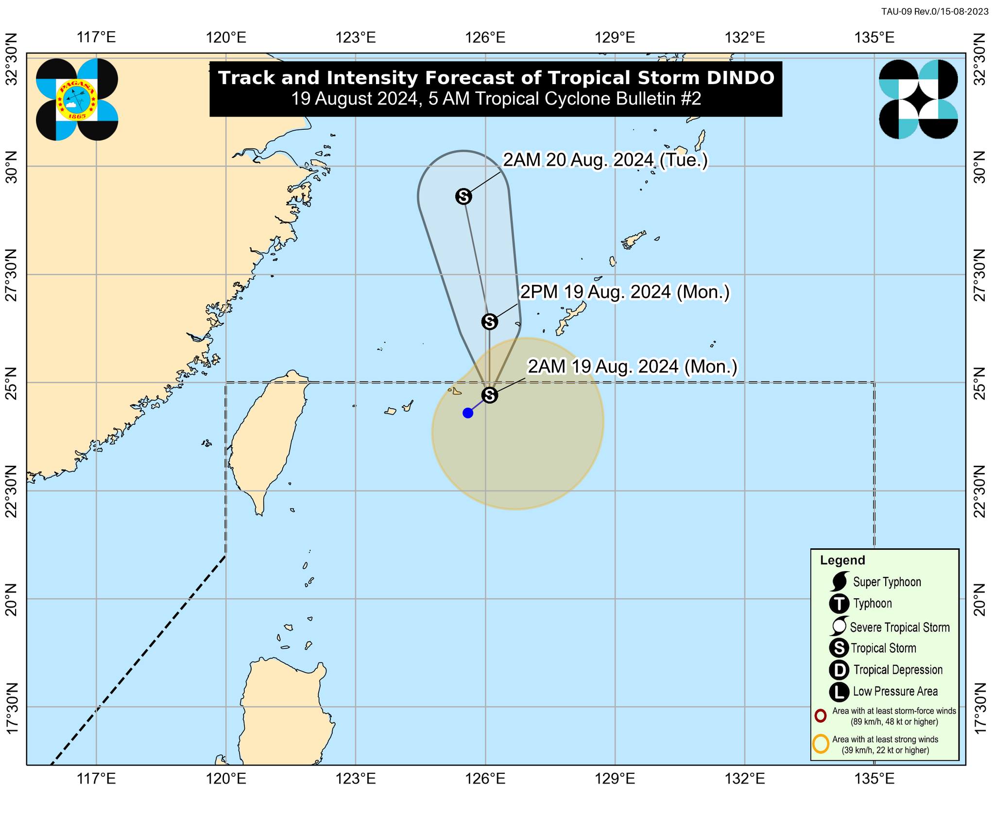 Tropical Storm Dindo exits PAR