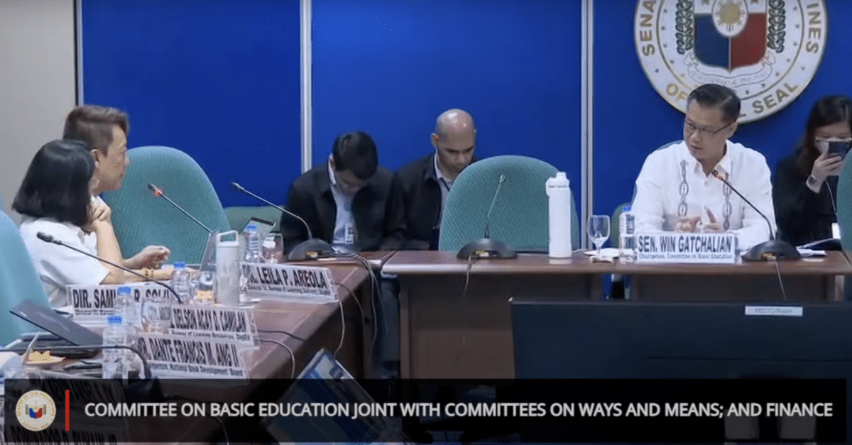 The Committee on Basic Education held a public hearing on Wednesday to address the status of opening of classes, national learning camp, and education status in BARMM, among others.