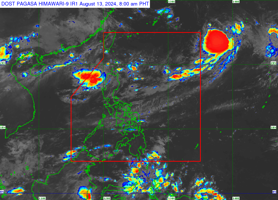 Monsoon rains likely in parts of Luzon, Visayas Tuesday, Aug 13