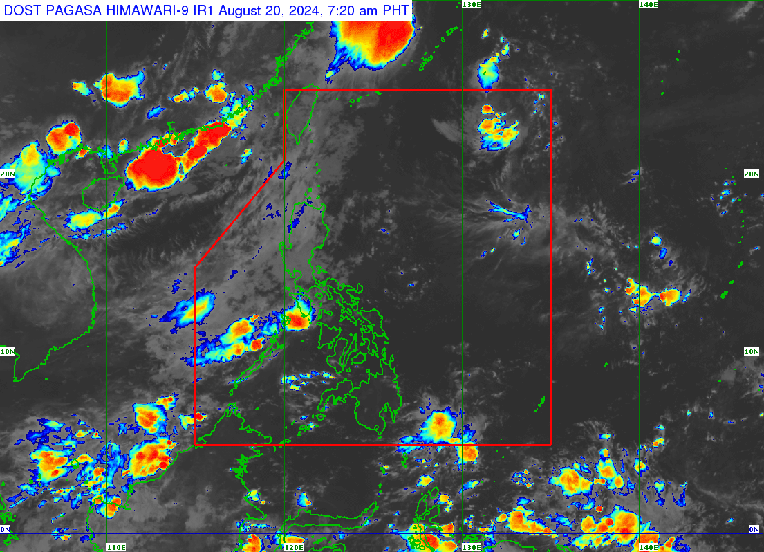 Warm weather likely despite chances of rain Tuesday, Aug 20