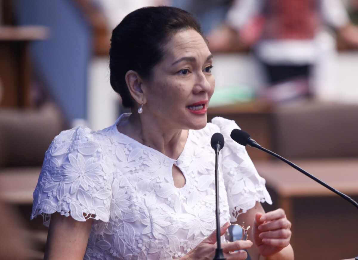 Deputy Minority Leader Risa Hontiveros