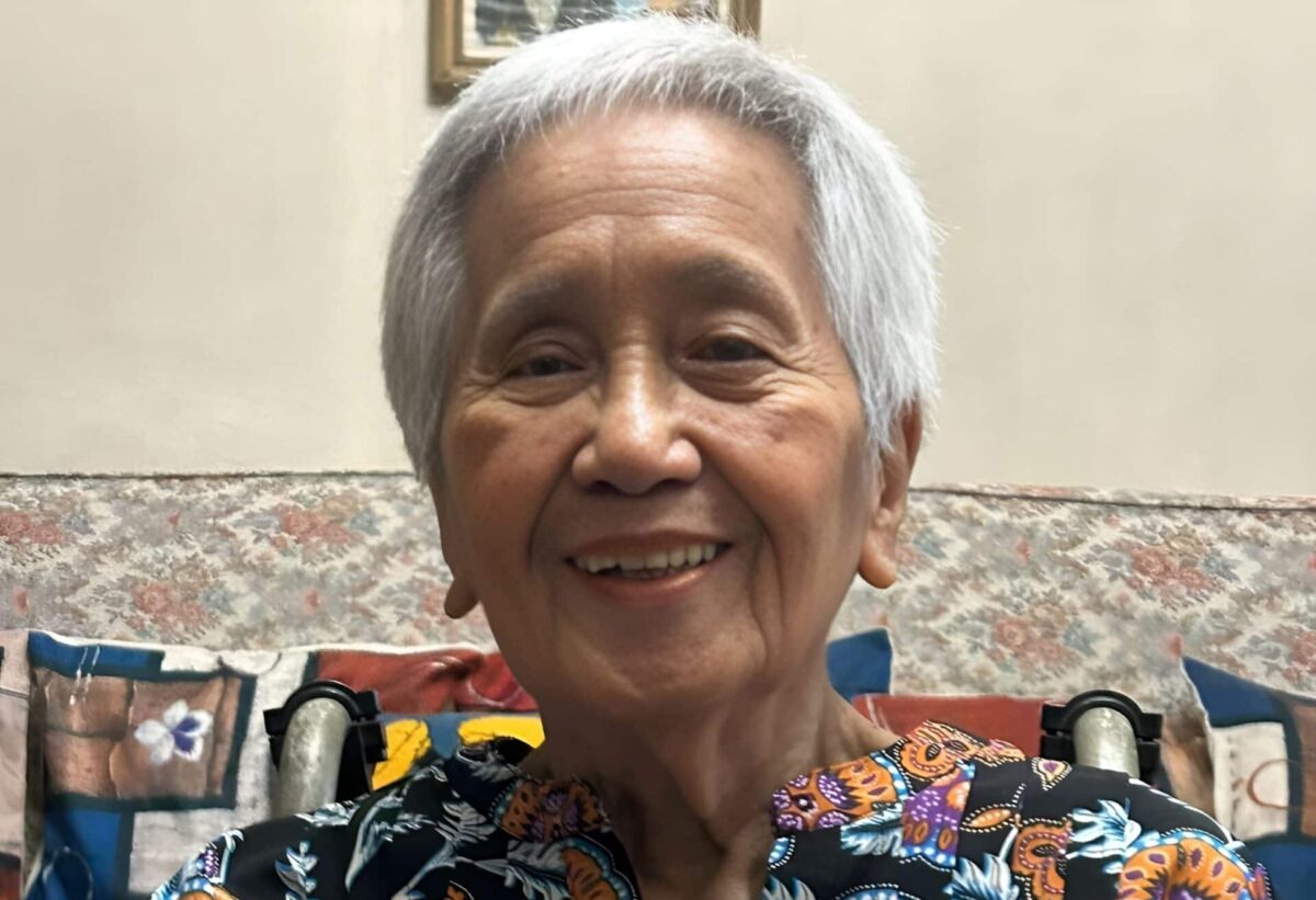 Dr. Ma. Lourdes Guillermo Tayao BSE’52; MAT’64; PhD’90