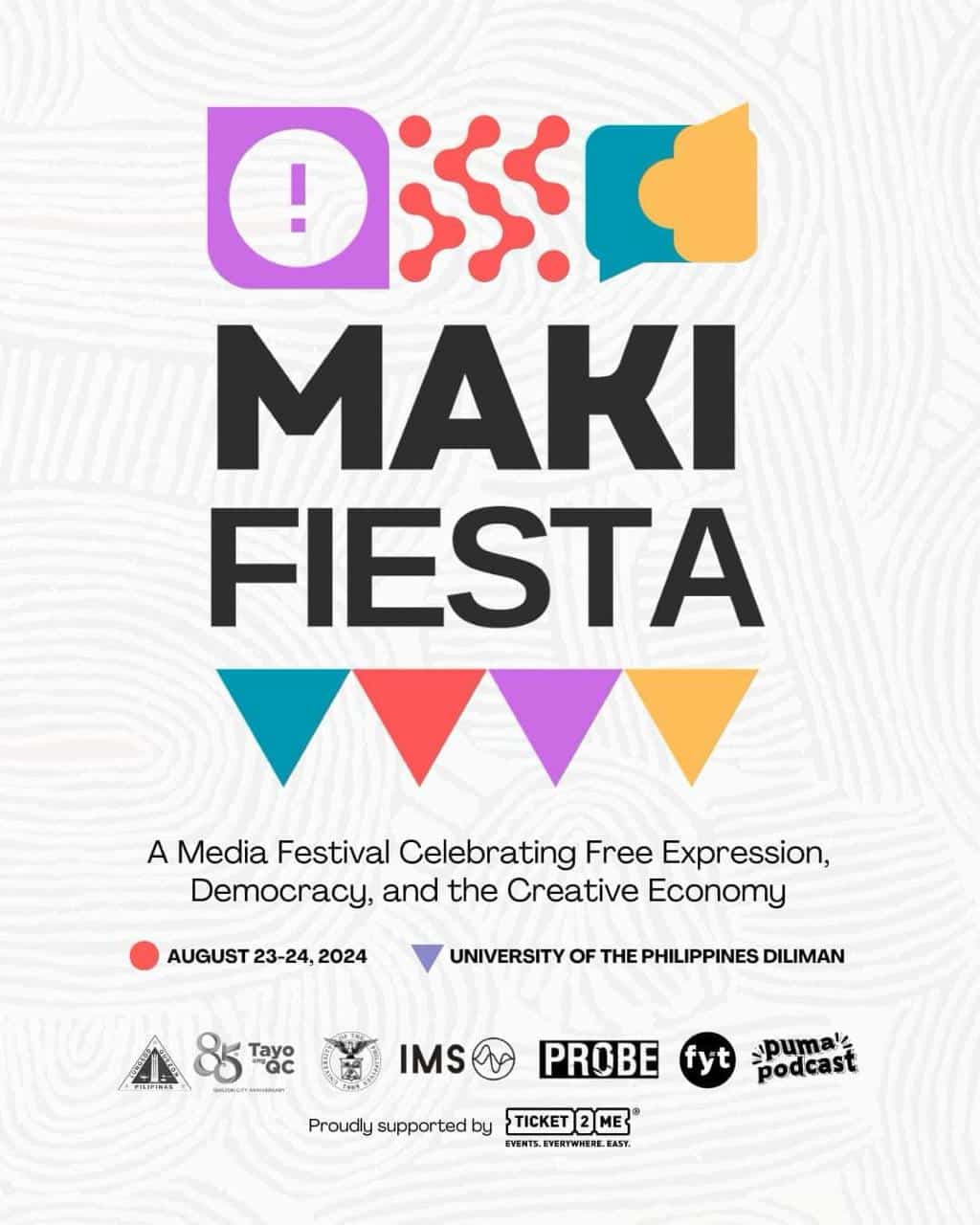 MAKI-fiesta official poster 