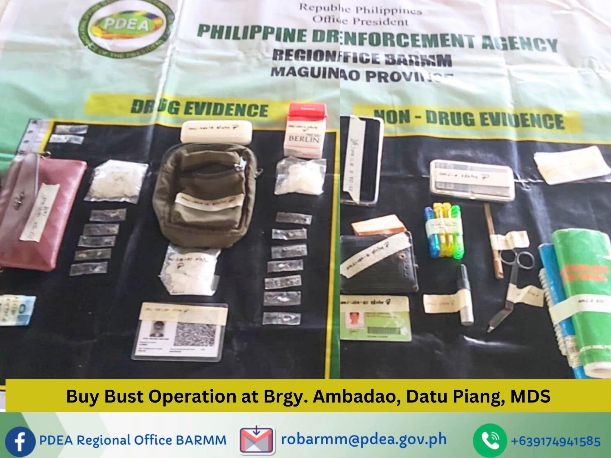 PDEA seizes over P1-M shabu in Maguindanao; 5 arrested