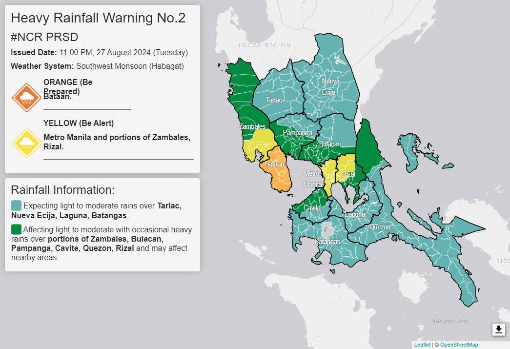 Pagasa update