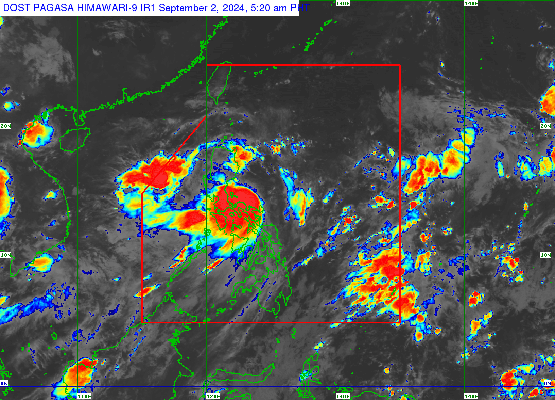 (Satellite image courtesy of Pagasa)