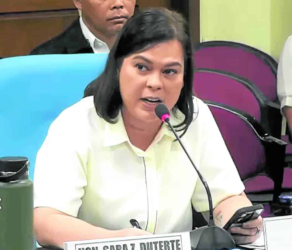 Sara Duterte: I’m not a brat, solons just don't like my answers