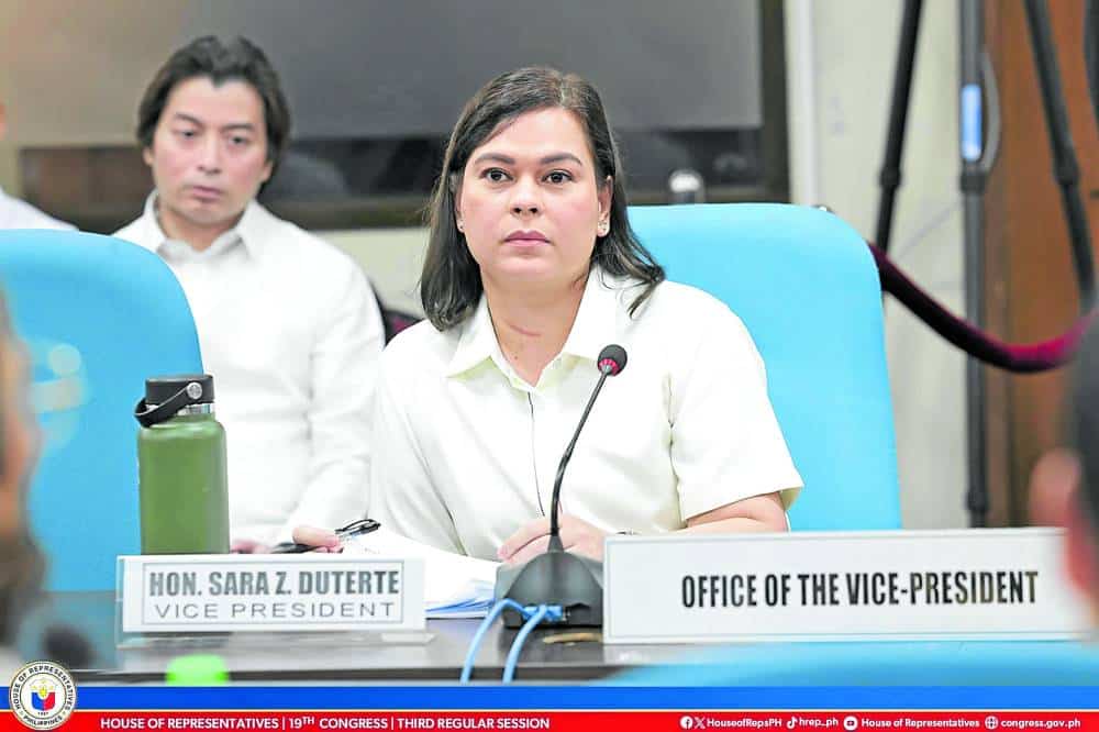 Members of the House of Representatives’ Young Guns bloc gave choice words and adjectives for Vice President Sara Duterte — calling her desperate and insolent — after she threatened to exhume former president Ferdinand Marcos Sr.’s remains and throw them to the West Philippine Sea (WPS).