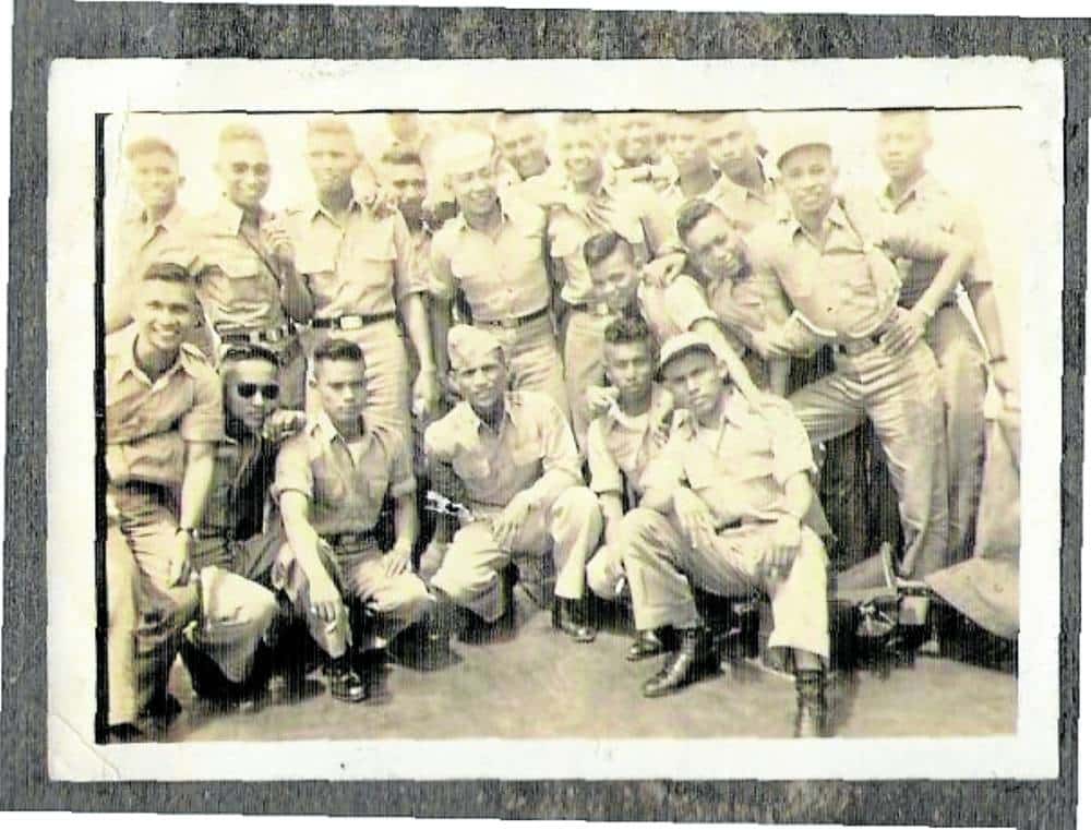 These men were among the soldiers who fought to defend and liberate the country from the Japanese during World War II.