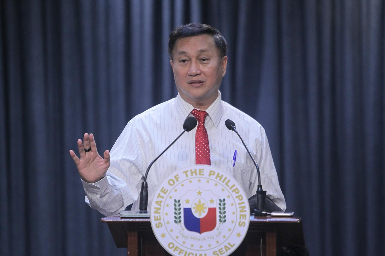 sen. Tolentino lauds Tar;ac RTC fpr transfer of Guo's case to Valenzuela City.