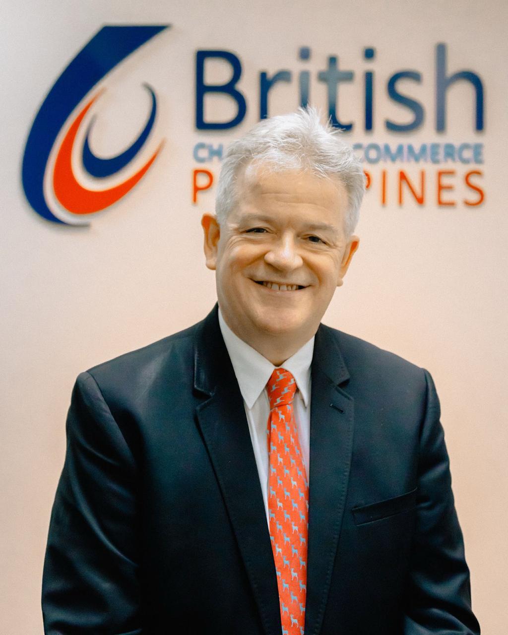 Chris Nelson, Executive Director/Trustee of the British Chamber of Commerce in the Philippines