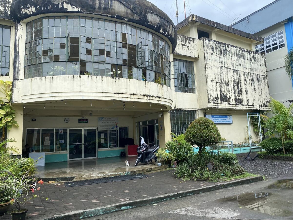 Bicol University's campuses in Daraga and Legazpi were damaged by Tropical Storm Kristine. Photo courtesy of The Bicol Universitarian, Bicol University's official student publication