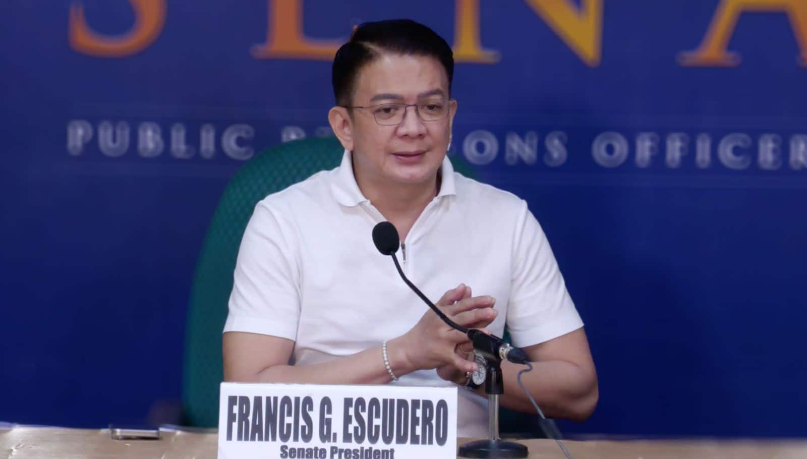 Chiz: Only blue ribbon panel can do  drug war probe while Senate on break