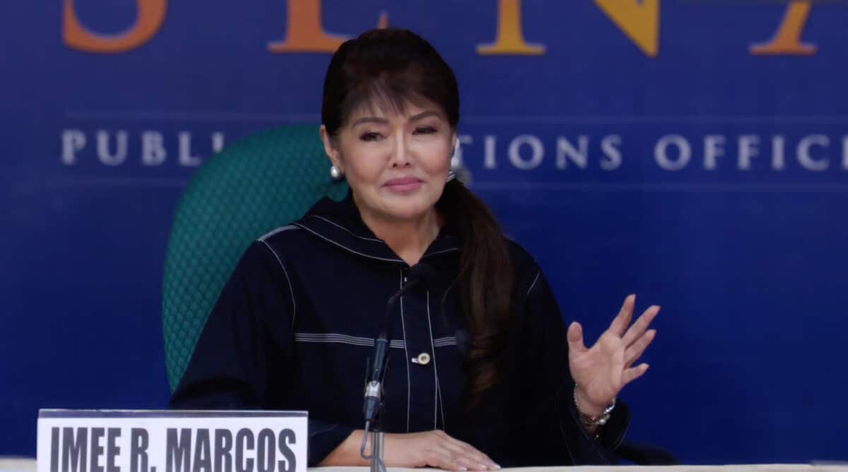 Imee Marcos on Senate drug war probe: Bring it to court