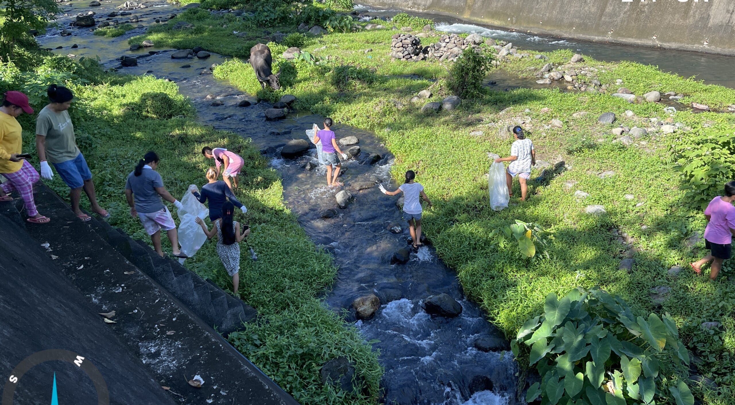 Part of the long-term conservation program is the rehabilitatation of Tiwi’s Bariis River.