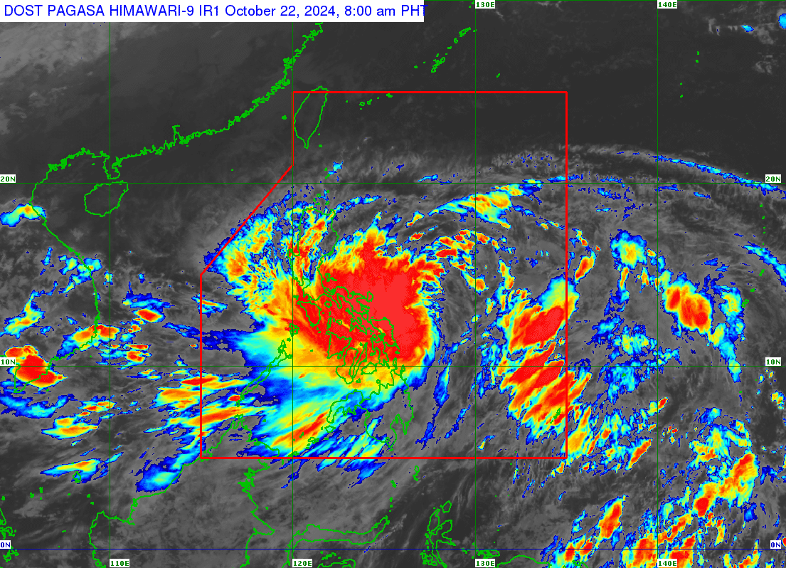 Tempestade tropical Kristine: prepare-se para fortes chuvas em S. Luzon, Visayas