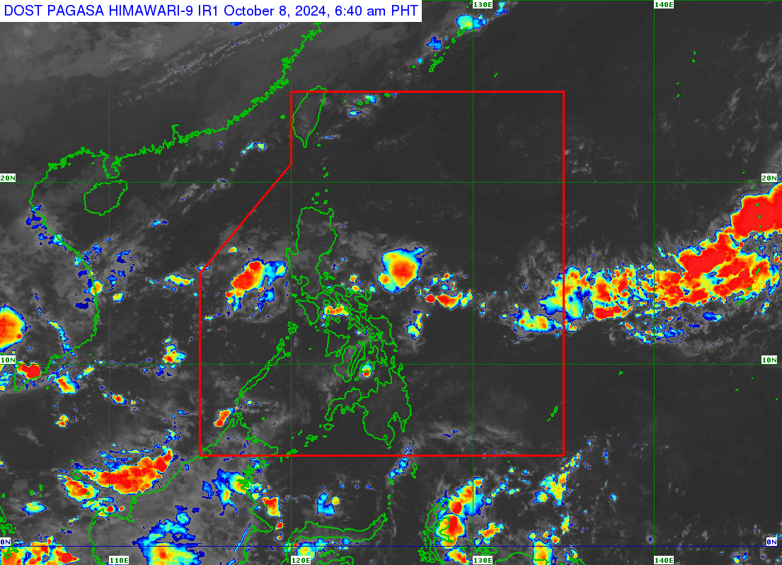 Pagasa: Secara umum cuaca bagus di sebagian besar wilayah PH, 8 Oktober