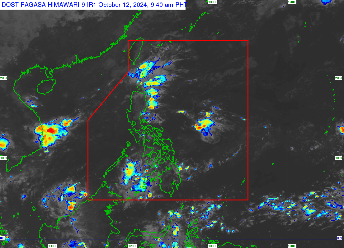 Pagasa: Céu nublado, chuva no leste de Luzon devido a uma linha cruzada a leste