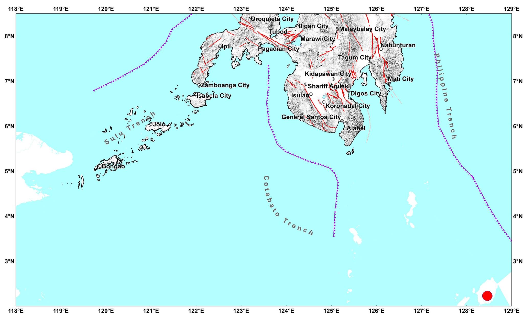 A 4.4 magnitude earthquake strikes the western city of Davao