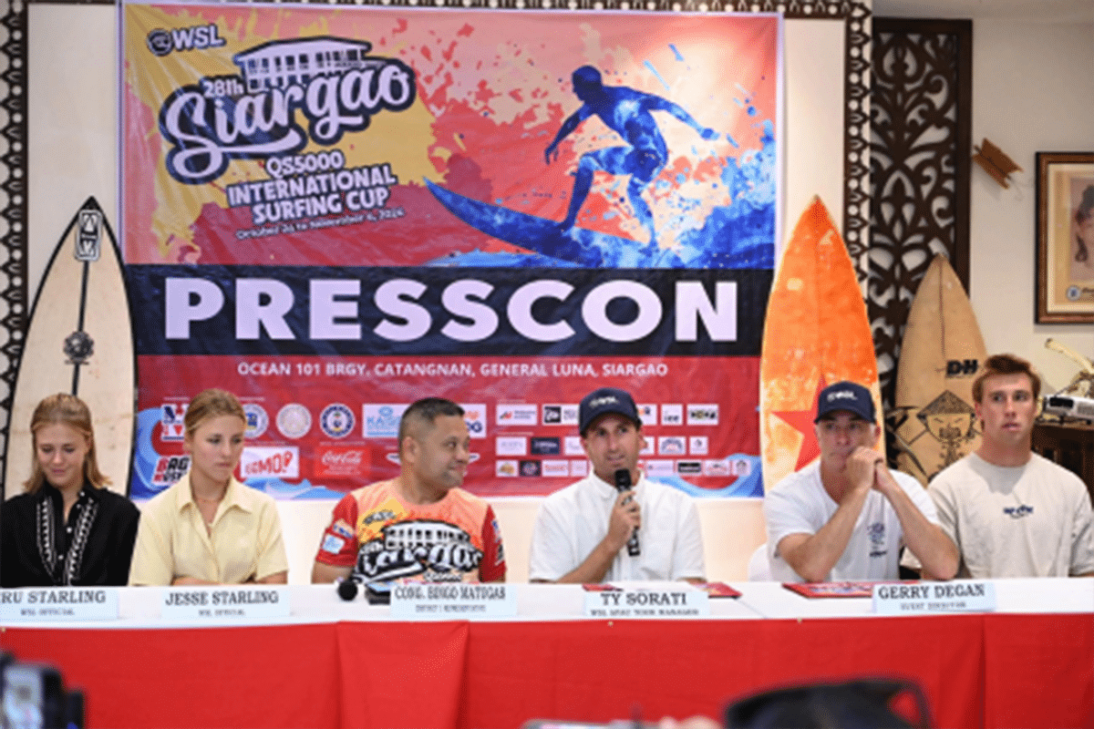 Siargao gospodarzem największego w historii turnieju: 28. Siargao Int'l Surfing Cup QS500