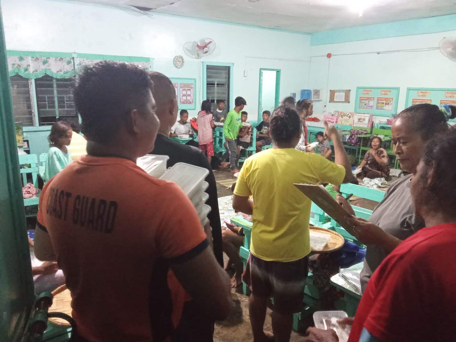 The Philippine Coast Guard Station Northern Quezon facilitated pre-emptive evacuations Sitio Moros, Brgy Talisoy, Jomalig, Quezon on 22 October 2024