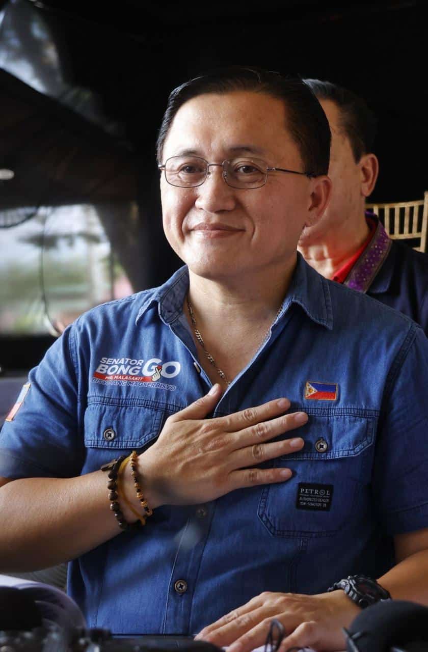 Senator Christopher "Bong" Go has expressed profound gratitude to the Filipino people for their continued trust and support after being ranked among the top senatorial candidates in the latest Pulse Asia survey for the 2025 elections.