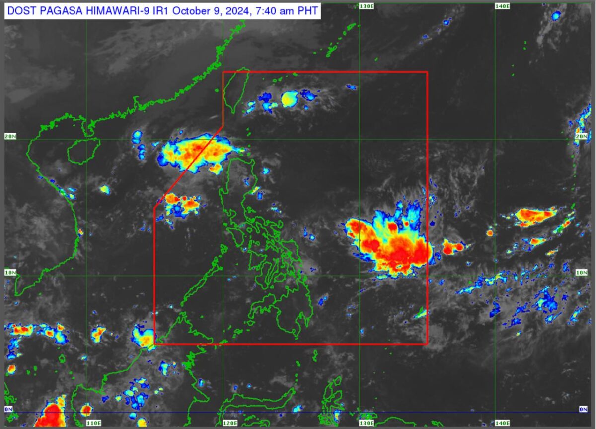 (Satellite photo from Pagasa)