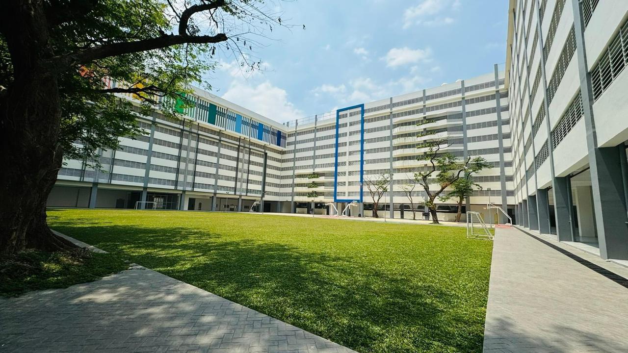 The new Dr. Alejandro Albert Elementary School in Tondo,Manila