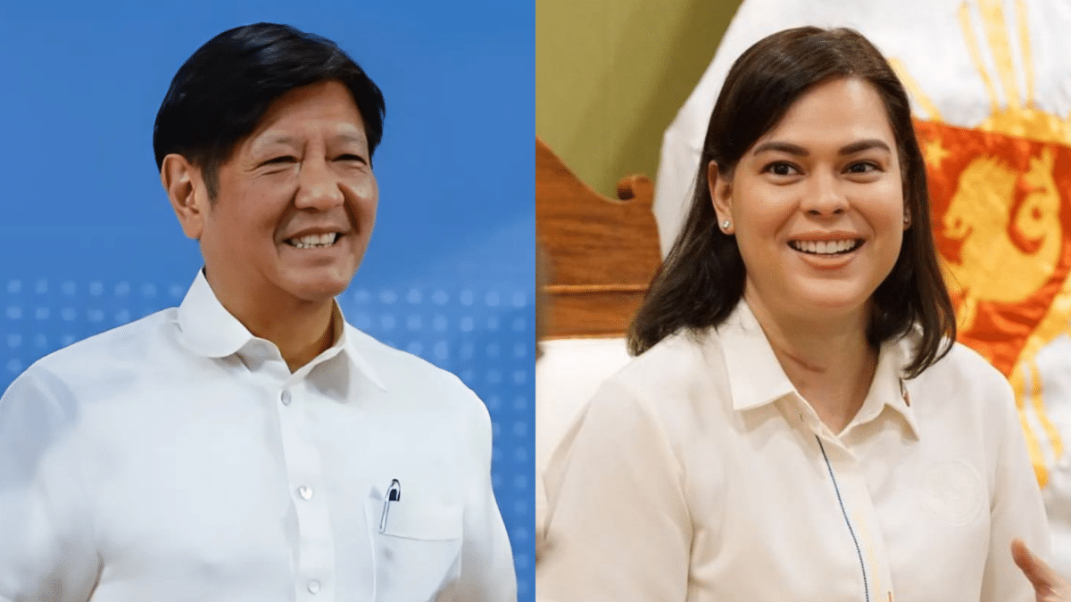 Marcos smiled, walked away when asked about VP Duterte's accusation