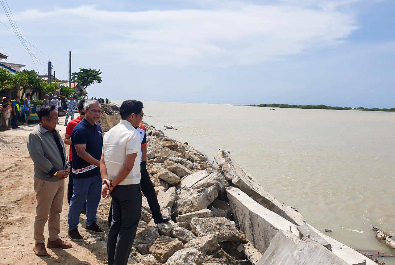 Marcos cita problema de assoreamento que causa inundações em Ilocos Norte