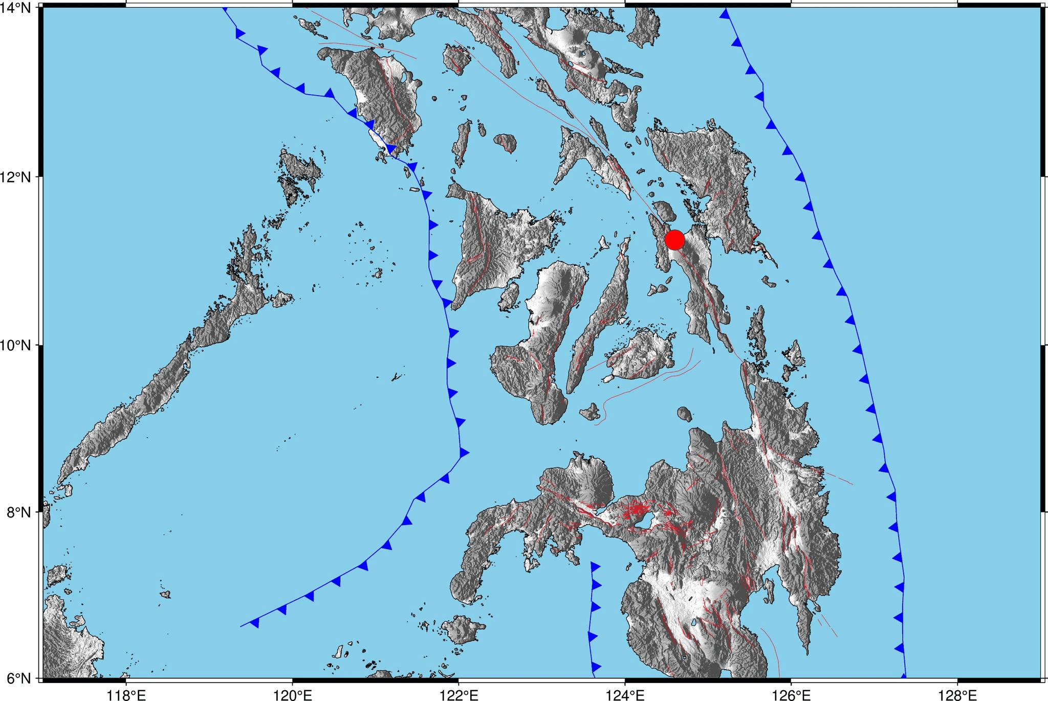 A 3.9 magnitude earthquake was felt in Leyte City