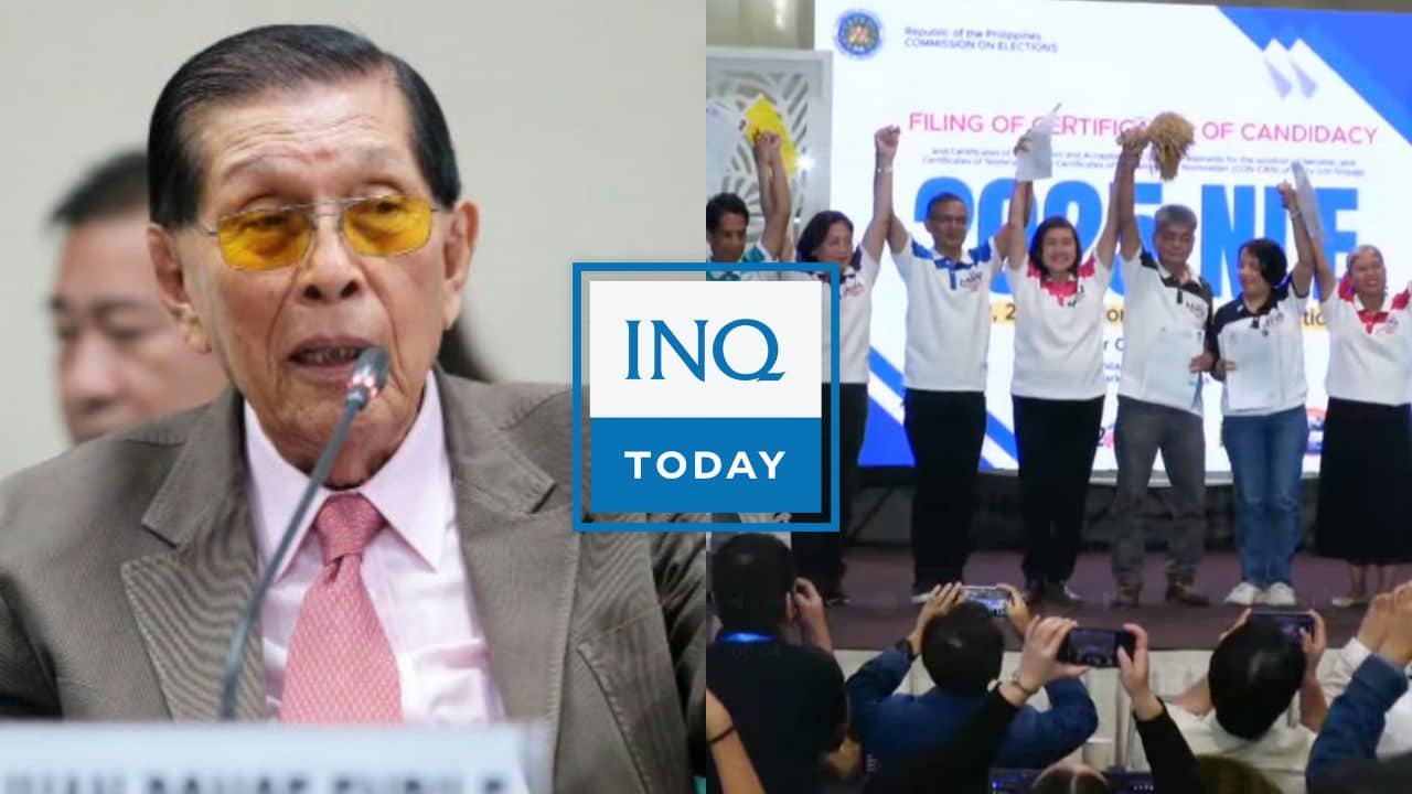 INQHari ini: Enrile, Reyes, Napoles bersih dari penjarahan tong babi