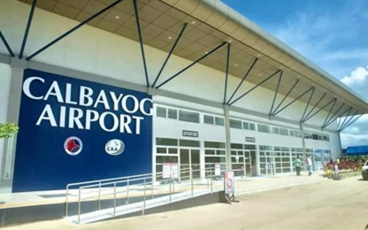 Kristine stops operations at Calbayog Airport, cancels flights